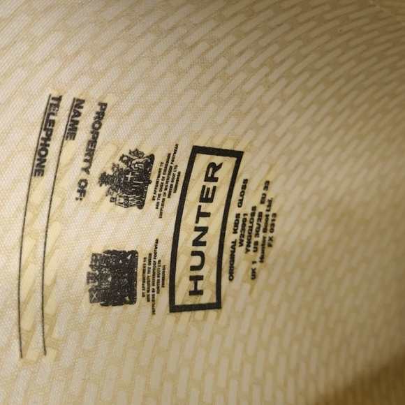 Hunter rain boots in pink size 33 - Picture 4 of 7